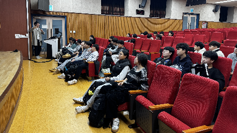 창의융합교육원 영재교육원 1학년 학생 진로멘토링 실시